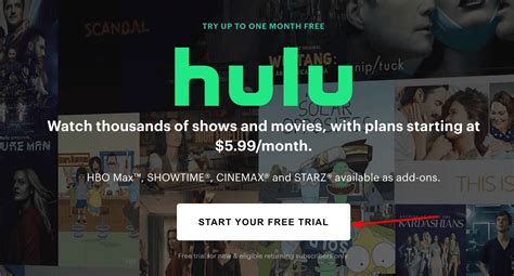 Hulu plus live tv free trial - With the rise of streaming services, it can be difficult to keep track of all the different ways to watch your favorite shows and movies. If you have a Vizio SmartCast TV, you may ...
